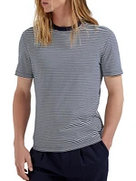 Striped Cotton Jersey T-Shirt