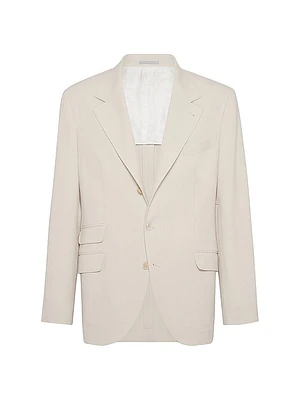Twisted Linen Deconstructed Cavallo Blazer