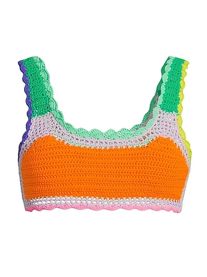 Elliot Crochet Bikini Top