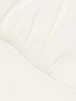Eleni Sleeveless Linen-Blend Fit & Flare Minidress