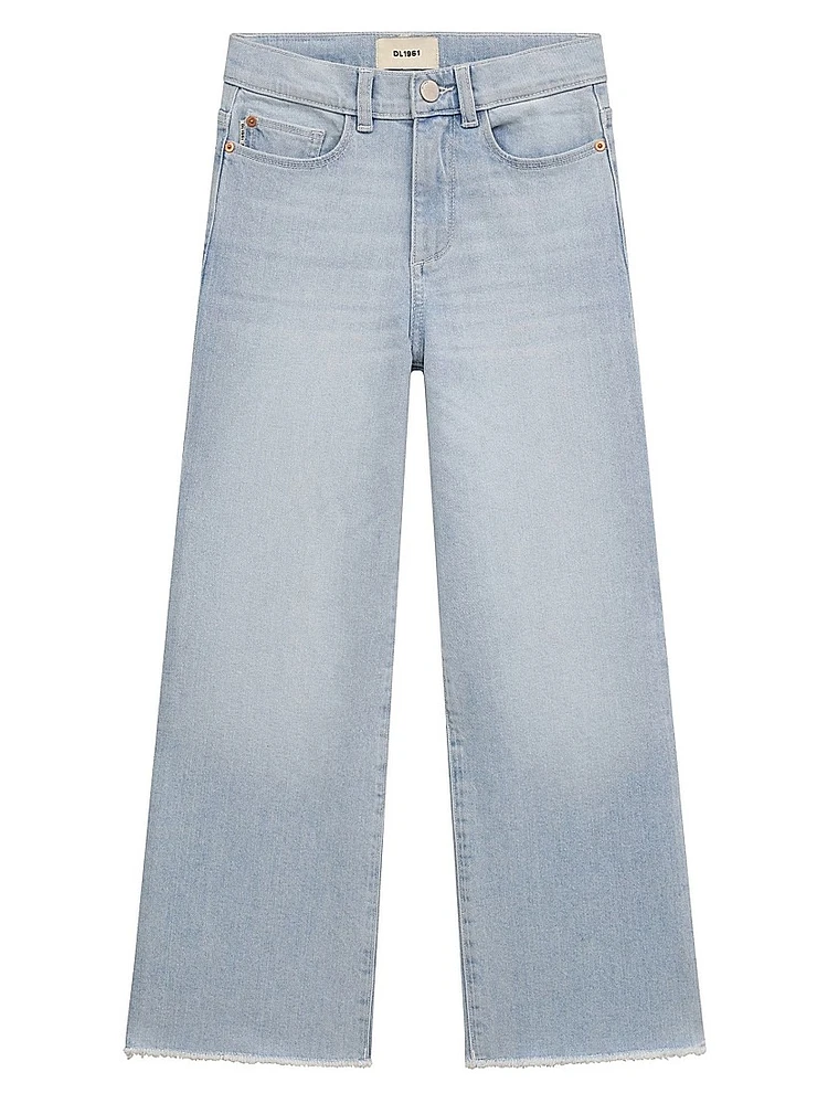 Little Girl's & Lily Wide Leg Jeans