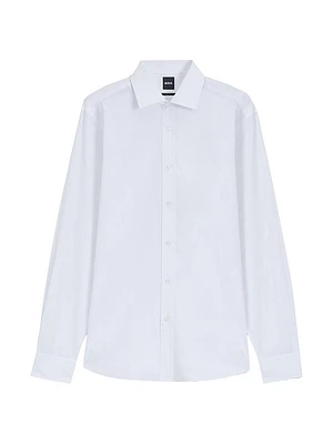 Beckham x Boss Slim-Fit Shirt Cotton Poplin