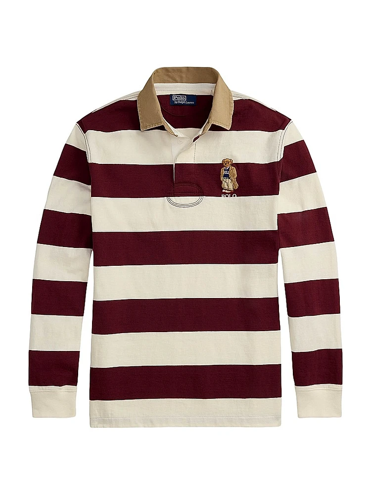 Classic-Fit Polo Bear Jersey Rugby Shirt