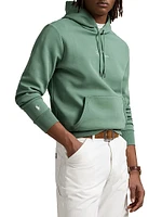 Logo Double-Knit Hoodie