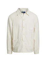 Linen Utility Jacket