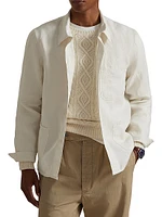 Linen Utility Jacket
