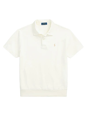 Loopback Fleece Polo Sweatshirt