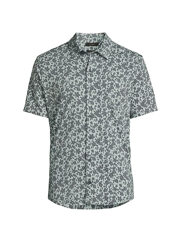 Floral Short-Sleeve Shirt