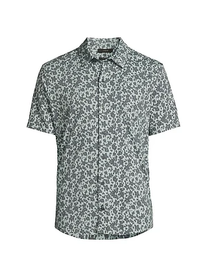 Floral Short-Sleeve Shirt