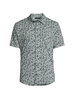 Floral Short-Sleeve Shirt