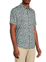 Floral Short-Sleeve Shirt