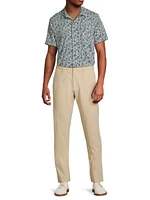 Floral Short-Sleeve Shirt