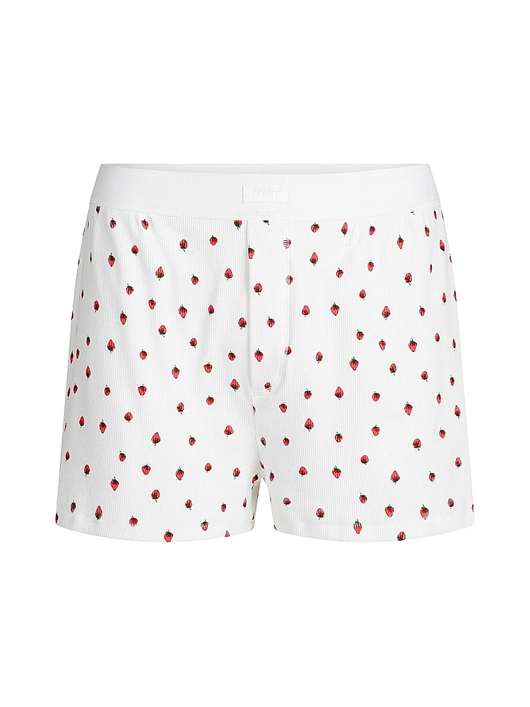 Cotton Rib Loose Boxer