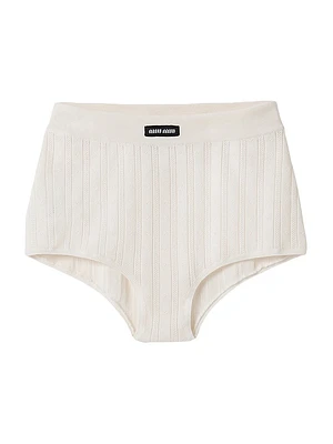 Cashmere and Silk Shorts