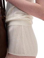 Cashmere and Silk Shorts