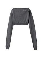 Wool Boatneck Sweater