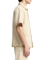 Regular-Fit Cotton Short-Sleeve Shirt