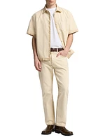 Regular-Fit Cotton Short-Sleeve Shirt