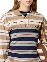 Cotton Jersey Polo T-Shirt