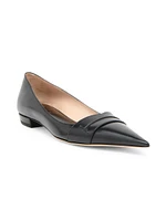 Eva 25MM Leather Ballerina Flats