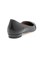 Eva 25MM Leather Ballerina Flats