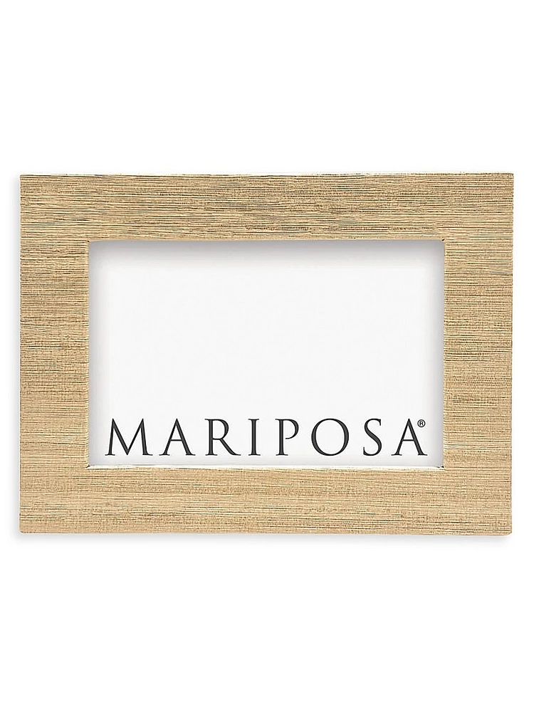 Palma Faux Grasscloth Frame