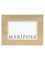 Palma Faux Grasscloth Frame