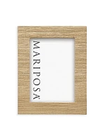 Palma Faux Grasscloth Frame