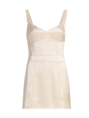 Linda Satin Dress