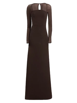 Maxwell Long-Sleeve Gown
