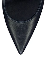 Sporty Kate 100MM Leather Pumps