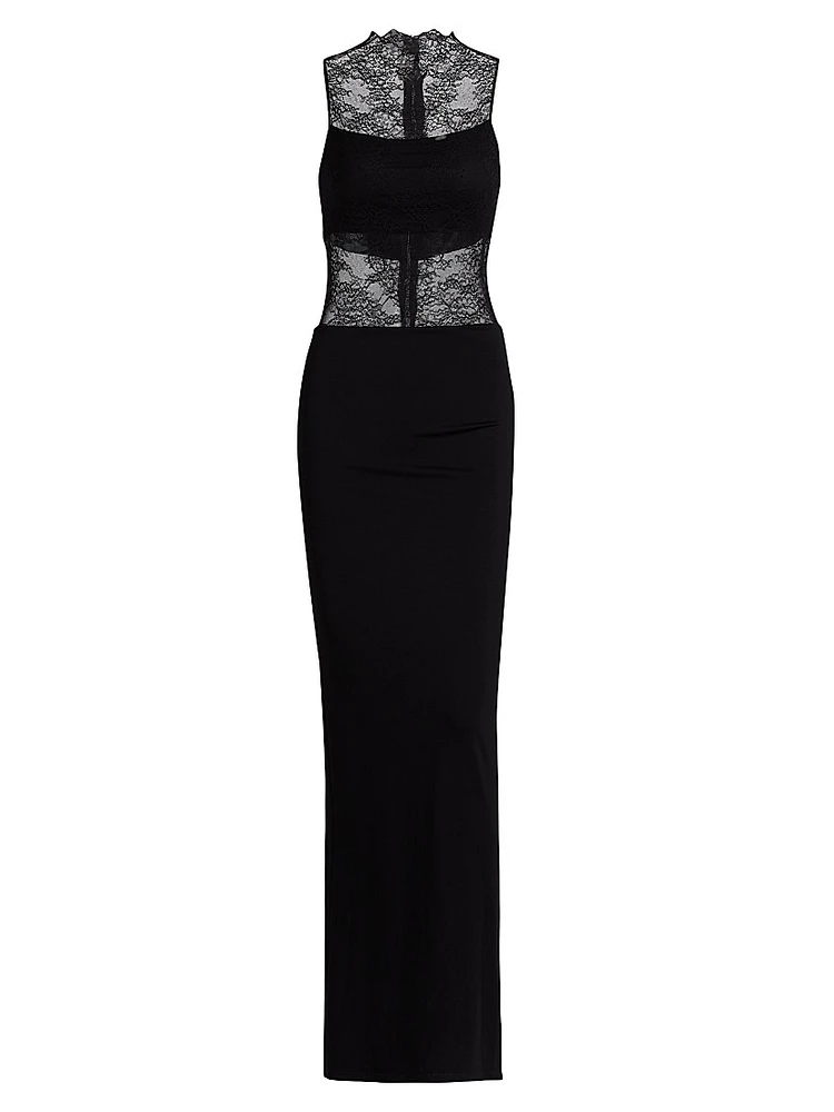 Nichol Lace Sleeveless Maxi Dress