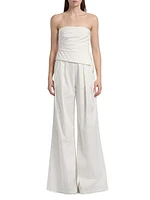 Loren Stretch-Cotton Jumpsuit