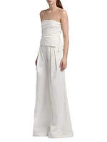 Loren Stretch-Cotton Jumpsuit