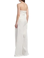 Loren Stretch-Cotton Jumpsuit