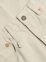 Romeo Cotton High-Rise Straight-Leg Jeans
