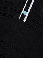 Dakoa Flared Polo Minidress