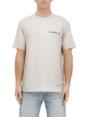 Heavyweight Cotton Jersey Crewneck T-Shirt