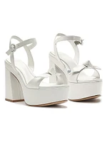 Clarita Flare 120MM Platform Sandals