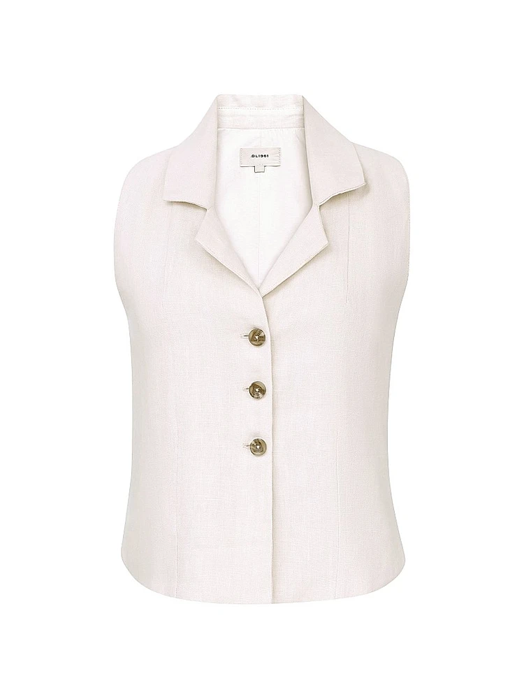 Neev Linen Top