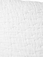 Pescadero Matelasse Organic Sham