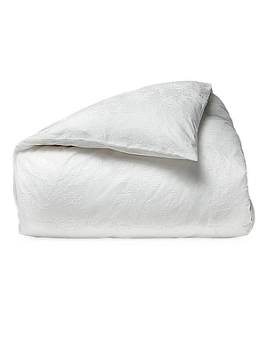 Heirloom Organic Jacquard Duvet Cover