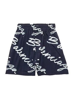 Scribble Pyjama Shorts