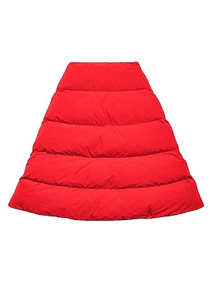 Puffer Midi Skirt