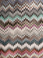 Zig-Zag Sleeveless Minidress