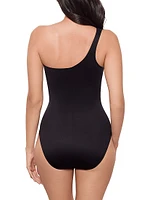 Sparkle Plenty Jena One-Shoulder One-Piece Swimsuit