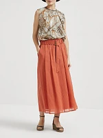 Cotton Organza Full Skirt