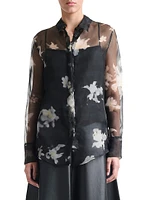 Chika Floral Silk Shirt