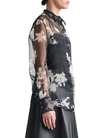 Chika Floral Silk Shirt