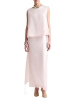 Linnie Silk Maxi Skirt